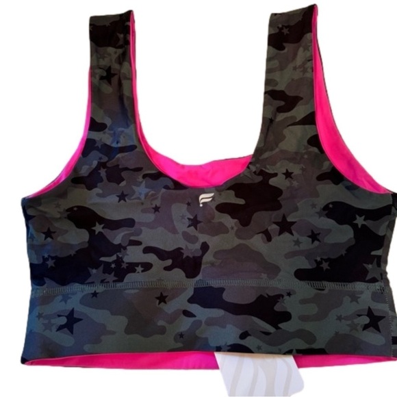 Fabletics HARLOW REVERSIBLE MIDI SPORTS BRA. Size Small. Reversible. NWT - Picture 2 of 9